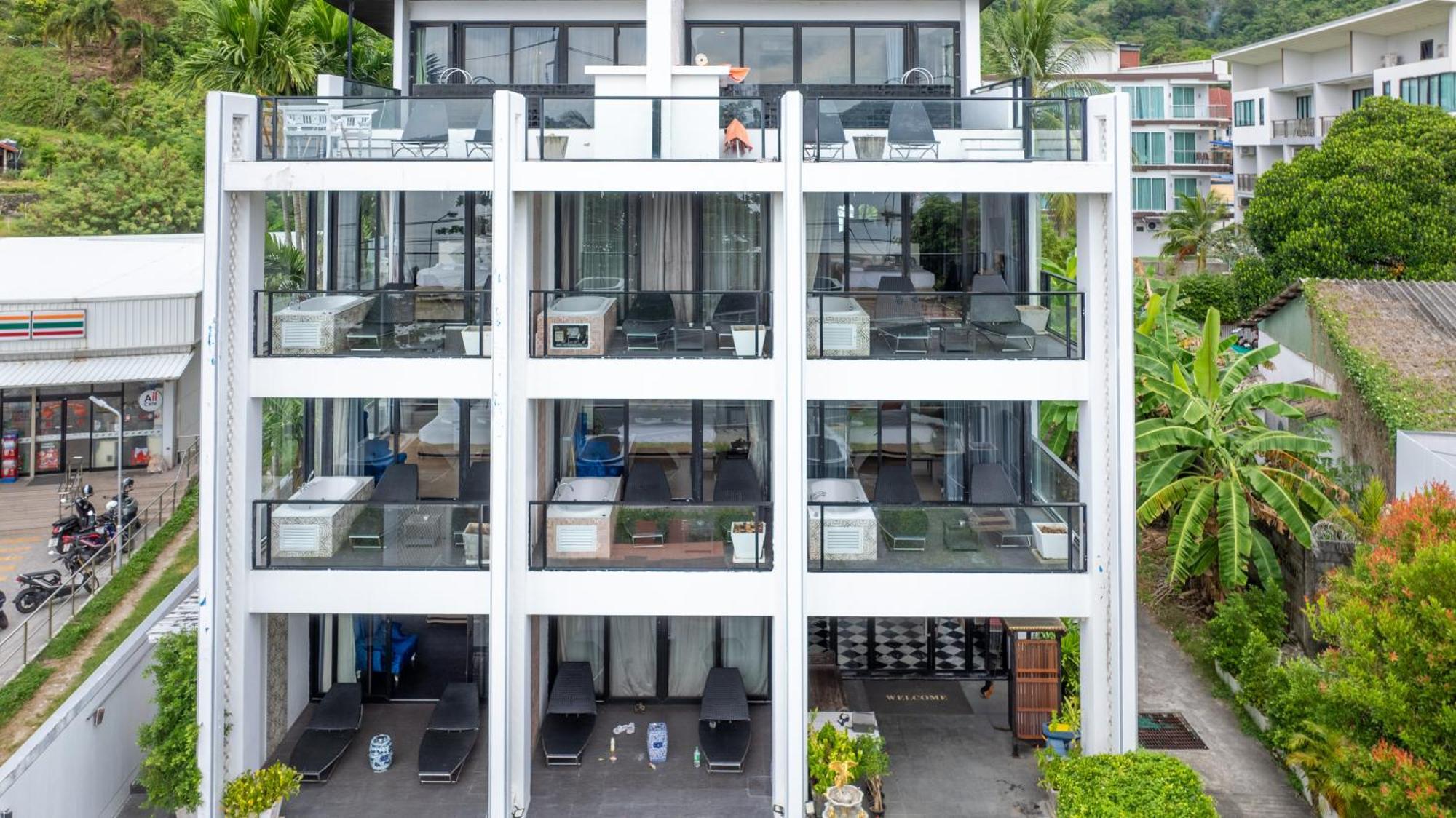 See Sea Villa Hotel Patong Bagian luar foto